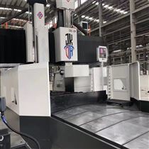 8米大型數(shù)控龍門銑(xi)床 定梁動(dong)台結構